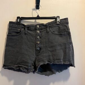 Madewell Button Up Shorts